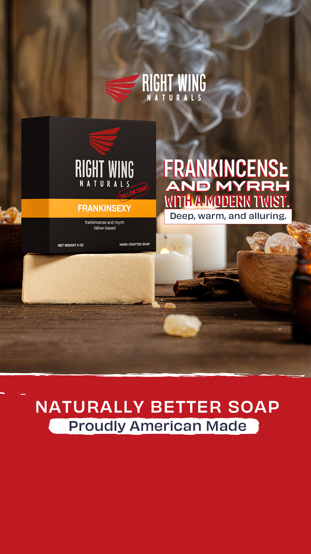 RIGHT WING Naturals Facebook ad