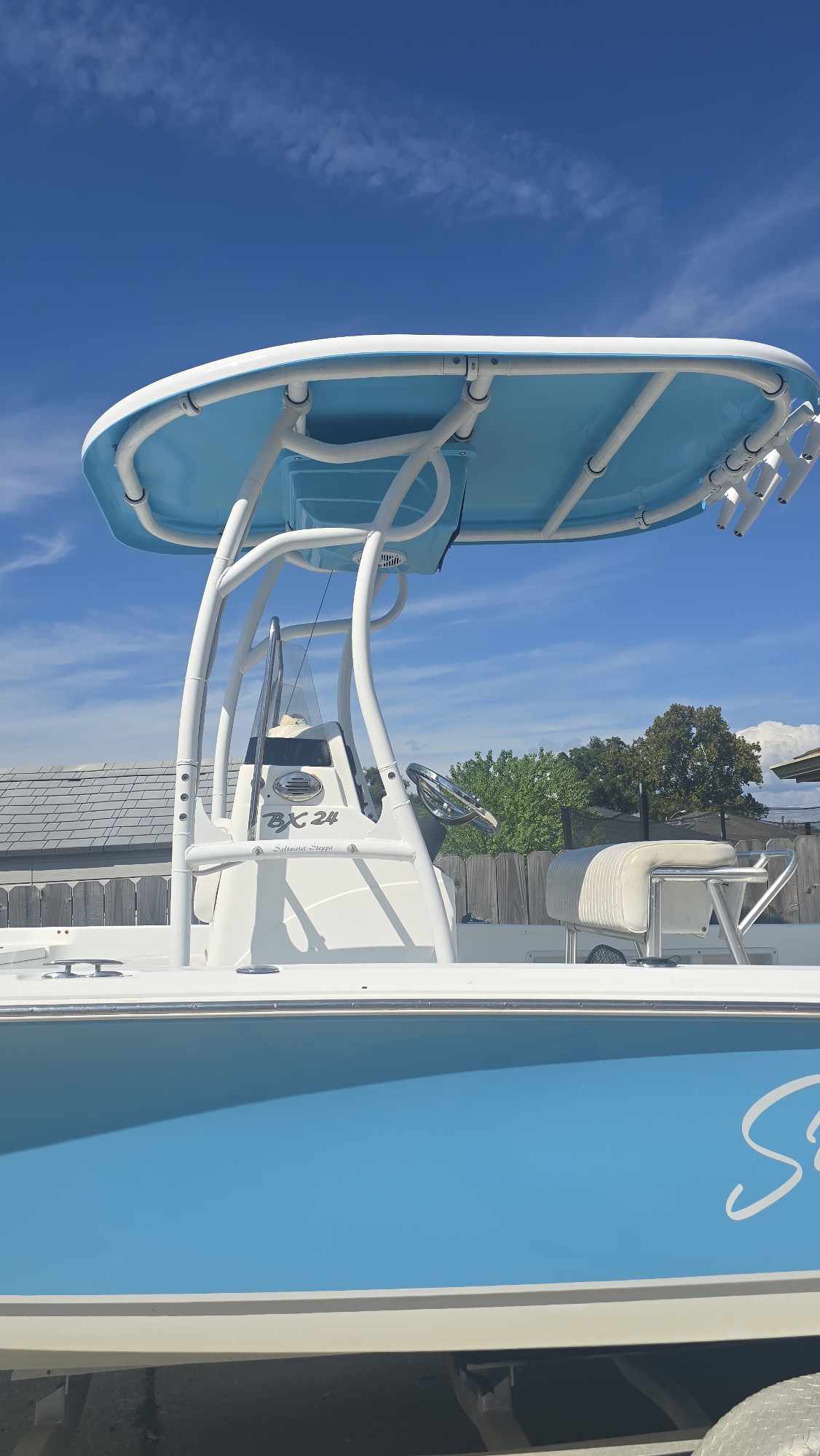 Make A Wake Marine Facebook ad: Powder Coated Frames