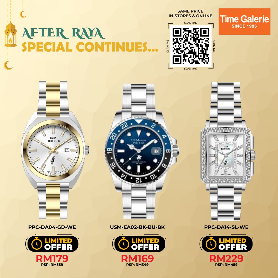 Time Galerie Malaysia Facebook ad