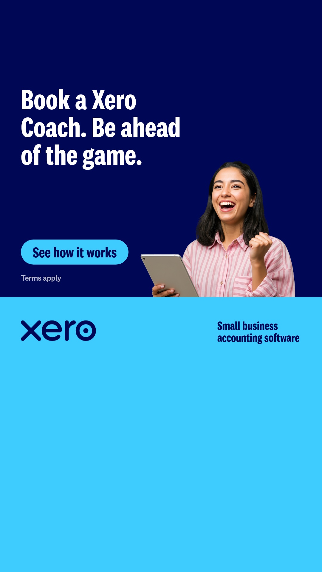 Xero Facebook ad