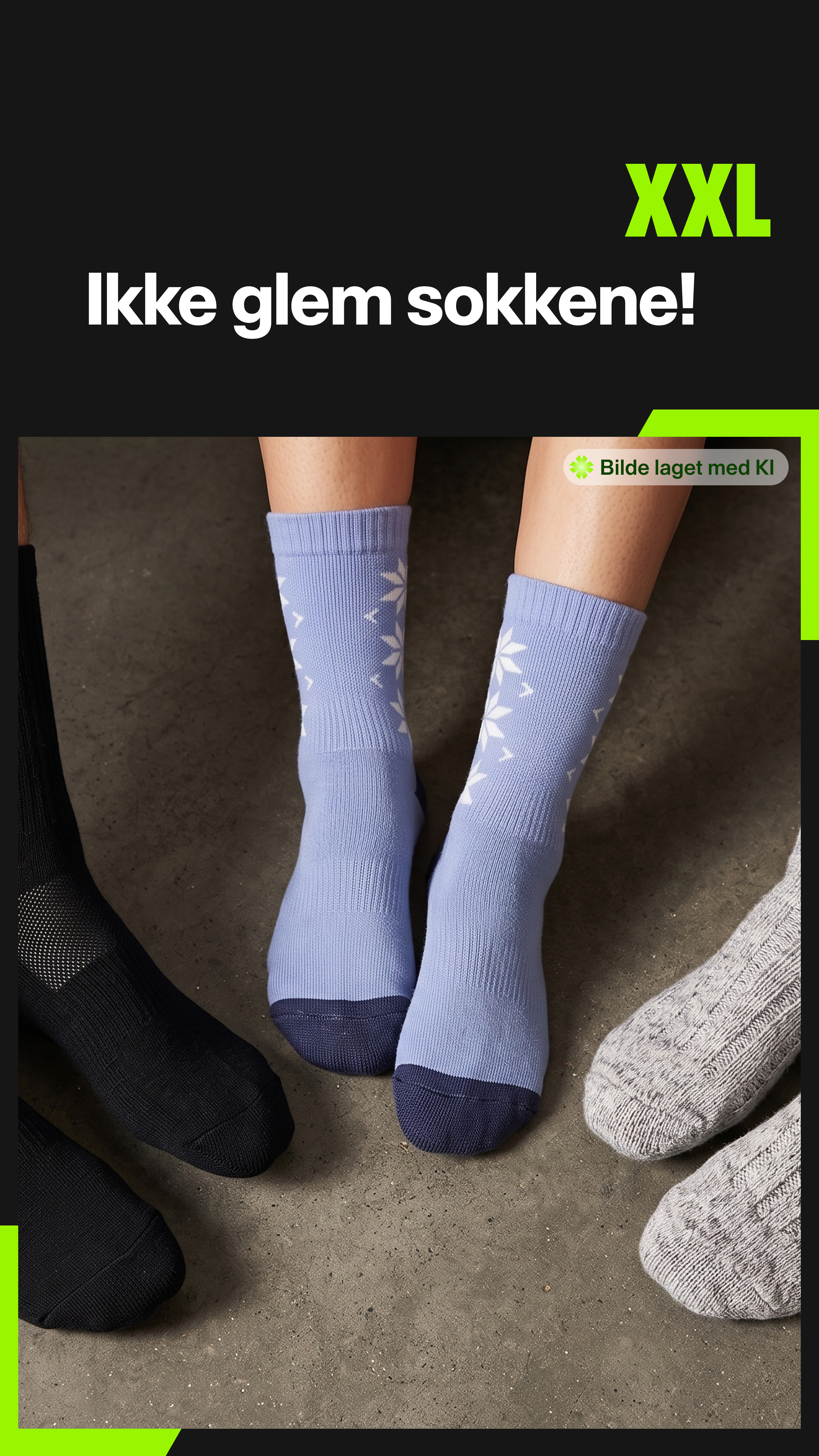 XXL Sport & Villmark Facebook ad: Den siste detaljen alle glemmer