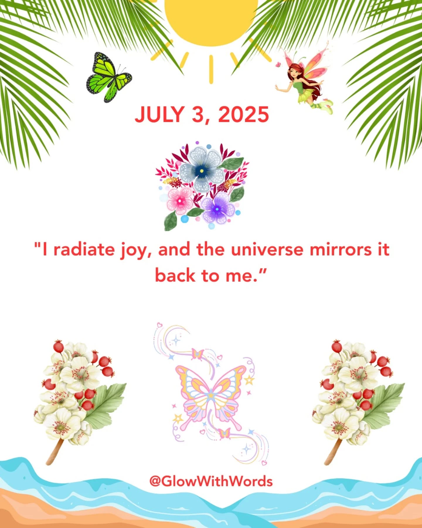theglowwithwords Facebook ad