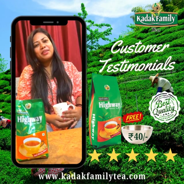 Kadak Family Tea Facebook ad from Nov 26, 2025