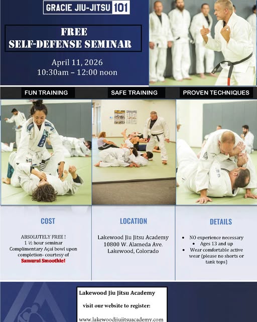 Lakewood Jiu Jitsu Academy Facebook ad