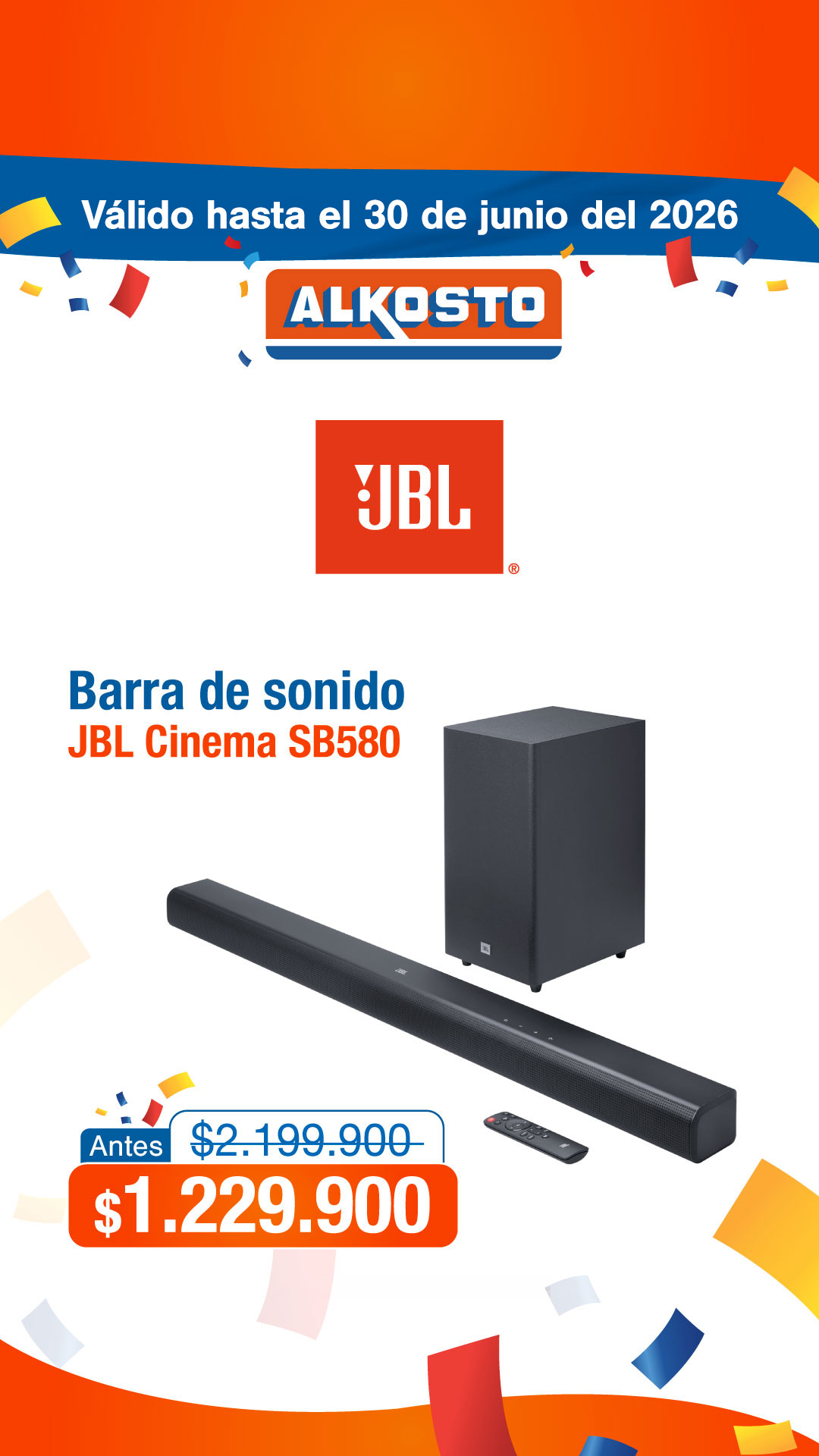 Alkosto HiperAhorro Facebook ad