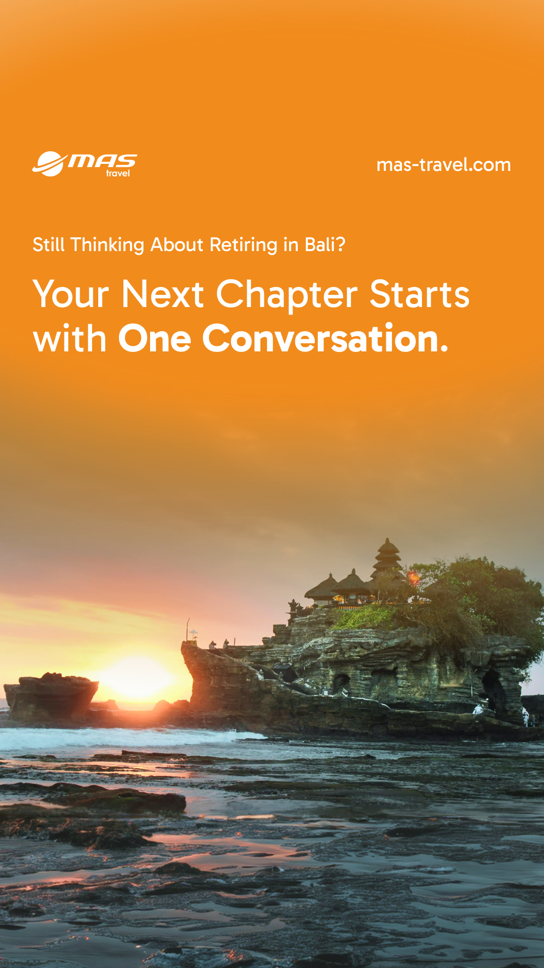Bali Visa Expert - MAS Tour & Travel Facebook ad from Aug 3, 2026