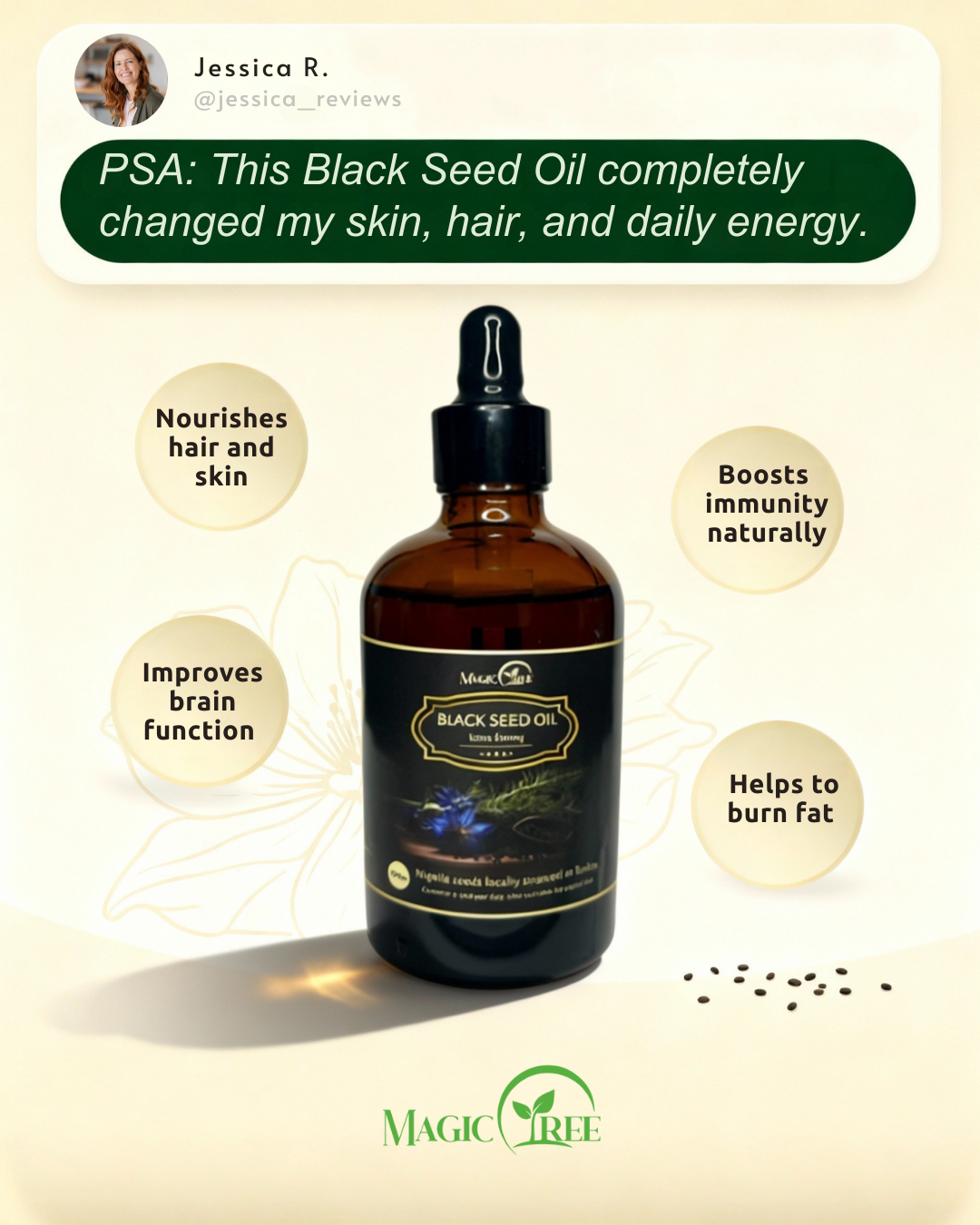 MagicTree Superfoods Facebook ad