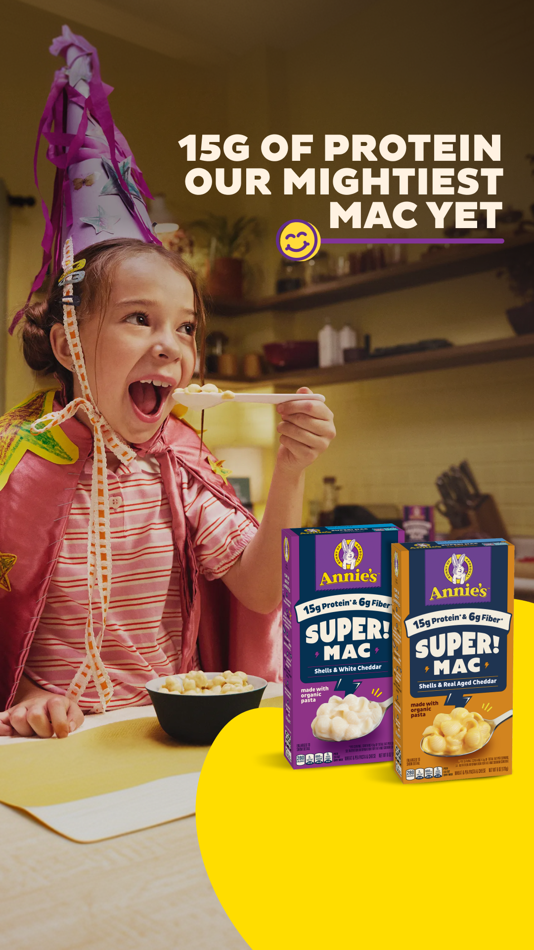 Annie's Homegrown Facebook ad from Jul 16, 2026