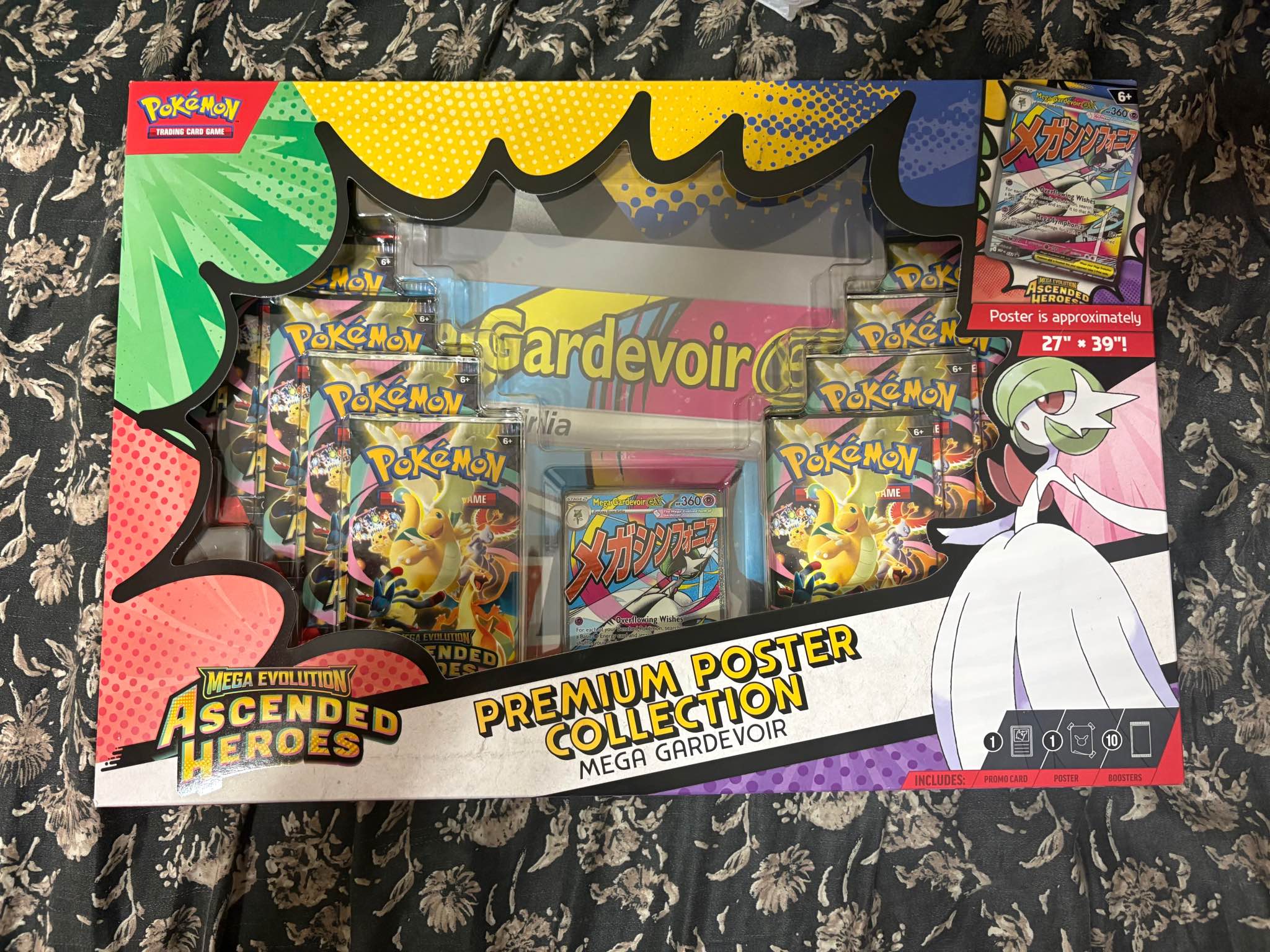 Gracson Lagos Facebook ad: Ascended Heroes Premium Poster Collection Mega Gardevoir…