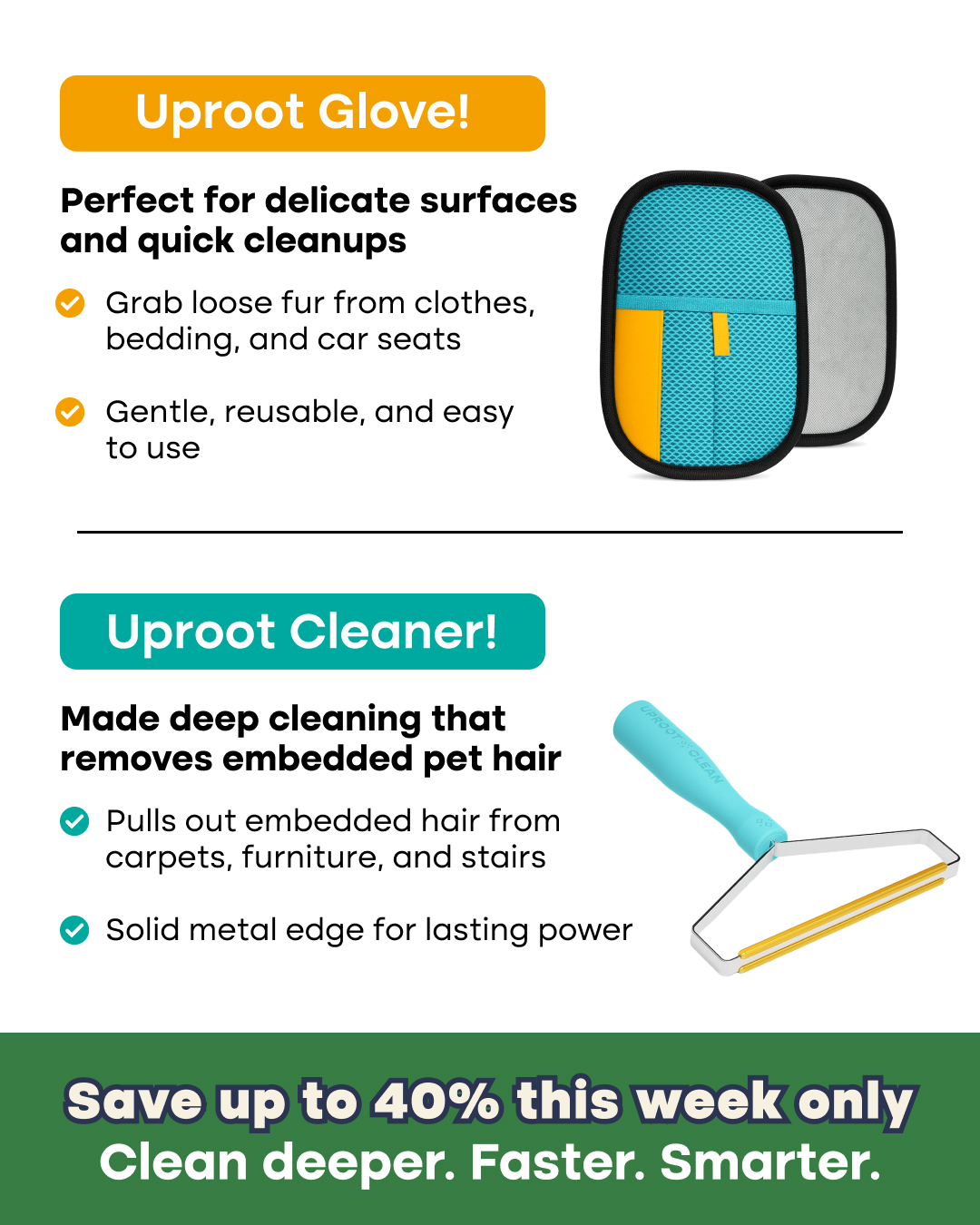 Uproot Clean Facebook ad