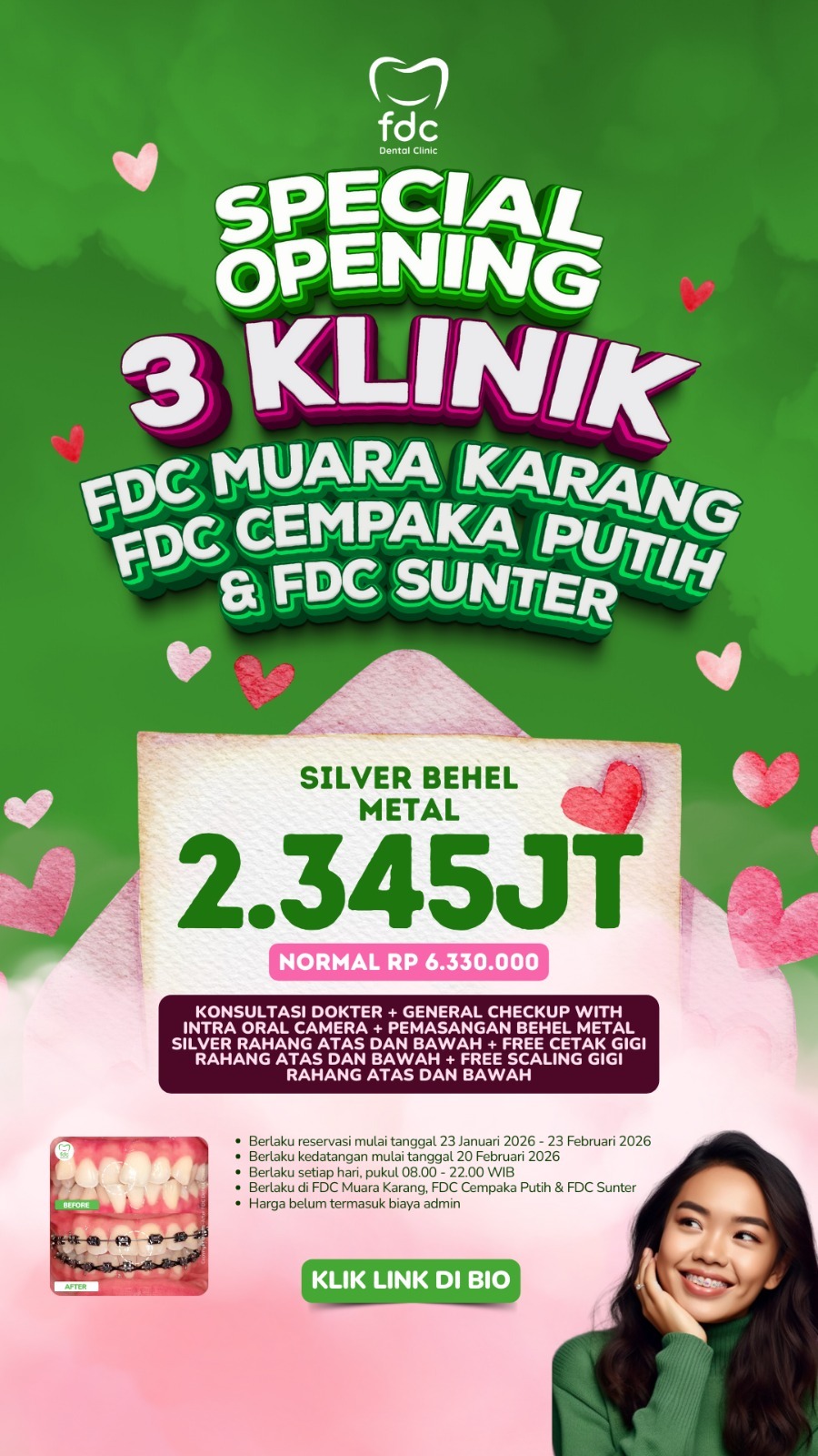 Klinik Gigi FDC Facebook ad