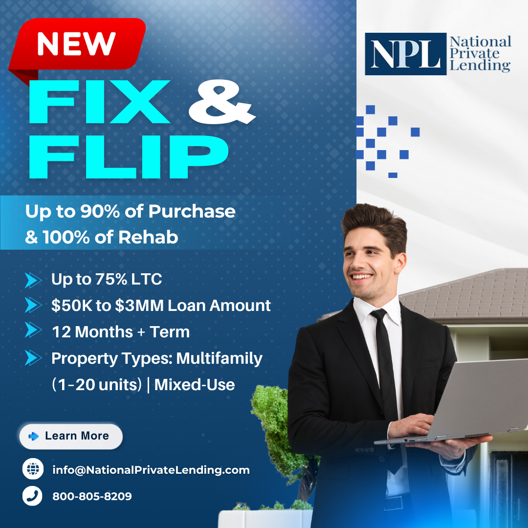 National Private Lending Facebook ad: ๐๐๐๐ ๐๐๐๐๐๐ ๐๐๐๐๐๐๐๐๐: FUND YOUR NEXTโฆ