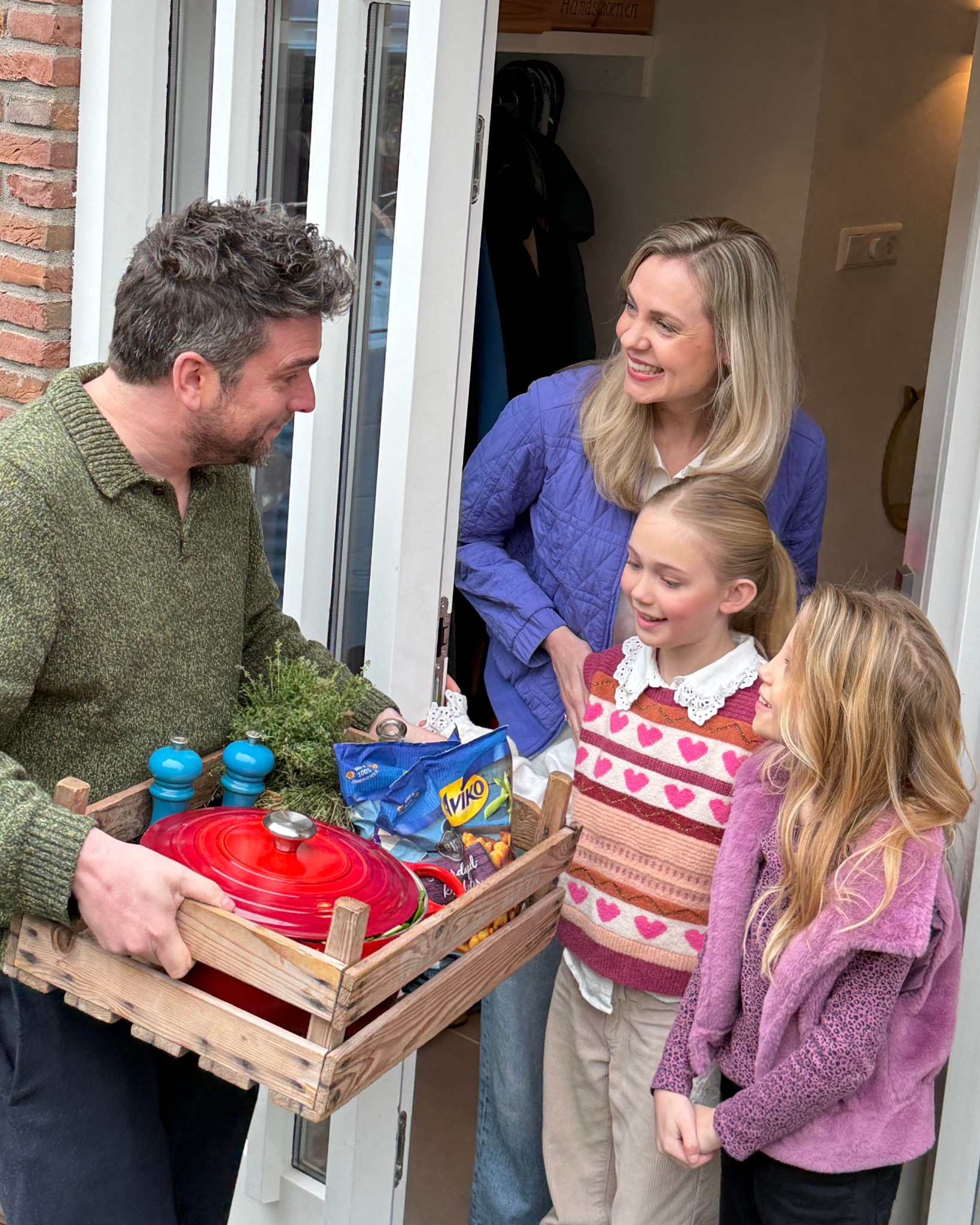 Aviko Facebook ad: Onze chef Wim Ballieu gaat koken bij de…
