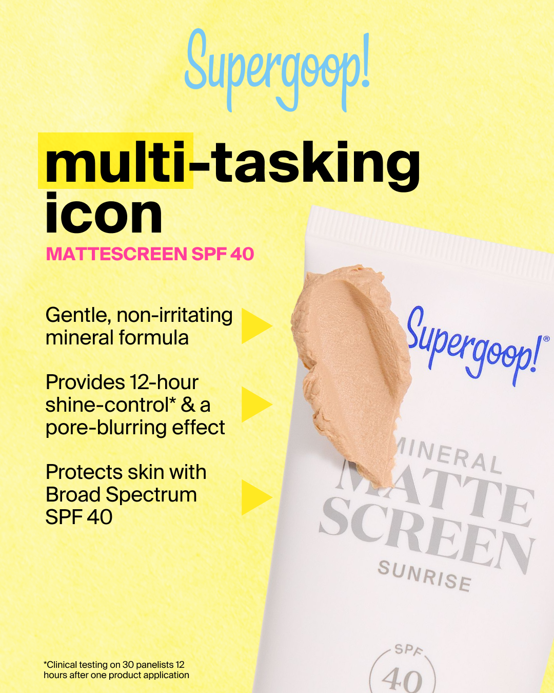 Supergoop Facebook ad