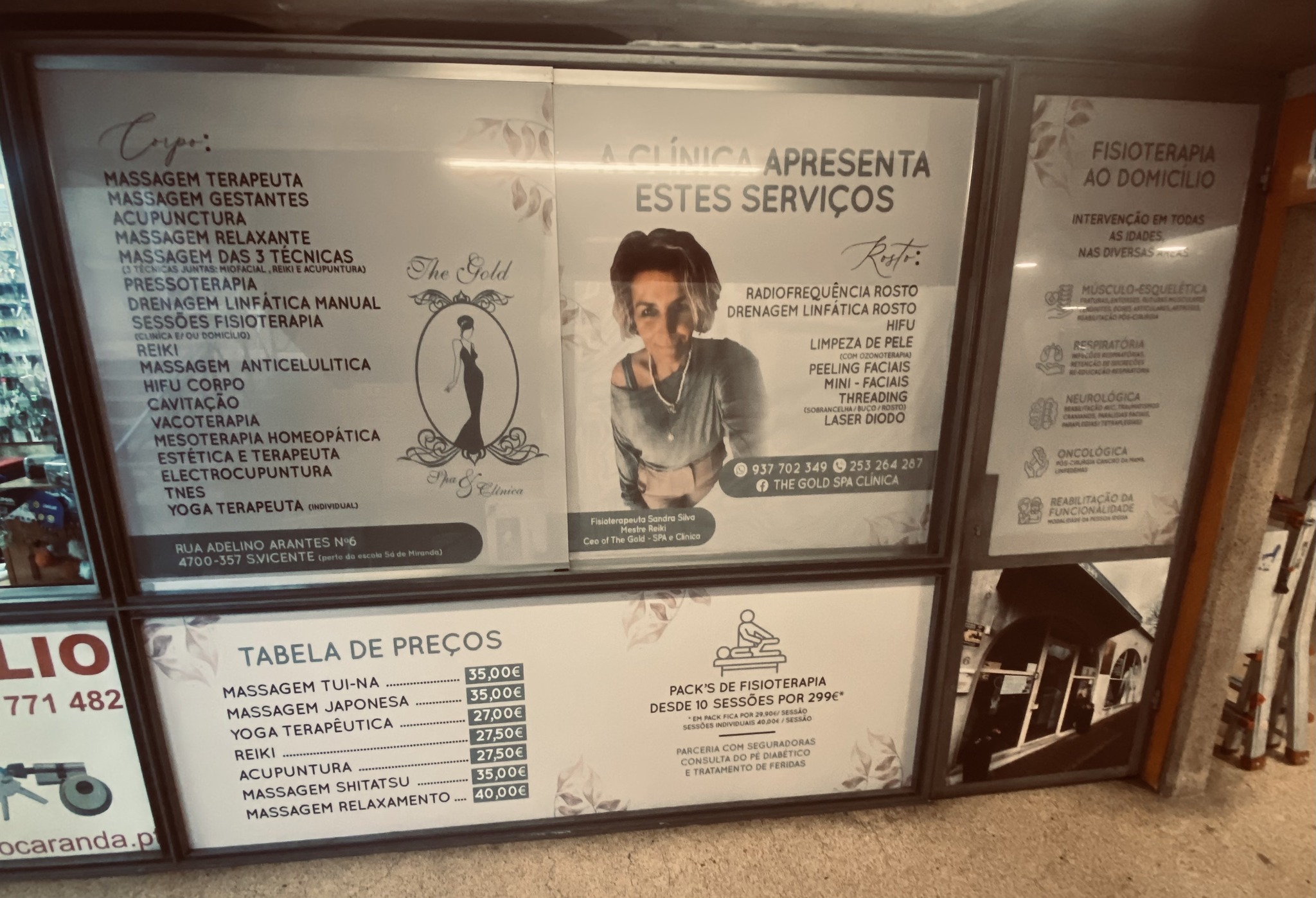 The Gold - SPA & Clinica. Fisioterapeuta Sandra Silva Facebook ad: The Gold - SPA & Clinica. Fisioterapeuta Sandra Silva