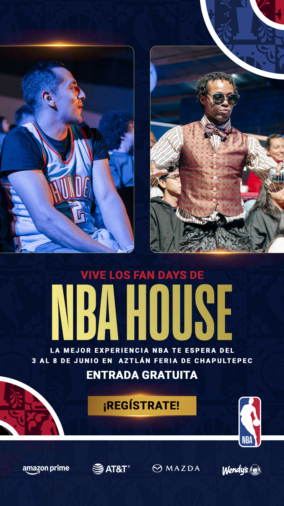 NBA Mexico Facebook ad