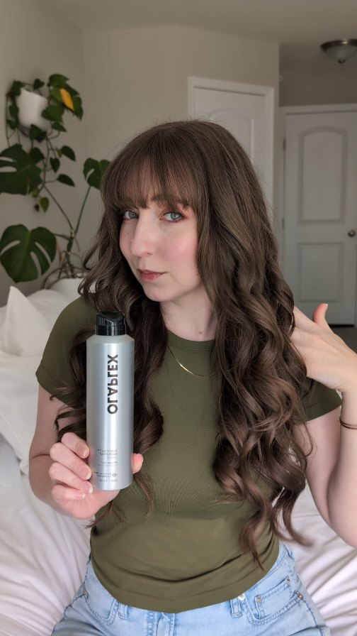 Olaplex Facebook ad: Do your curls always fall out?