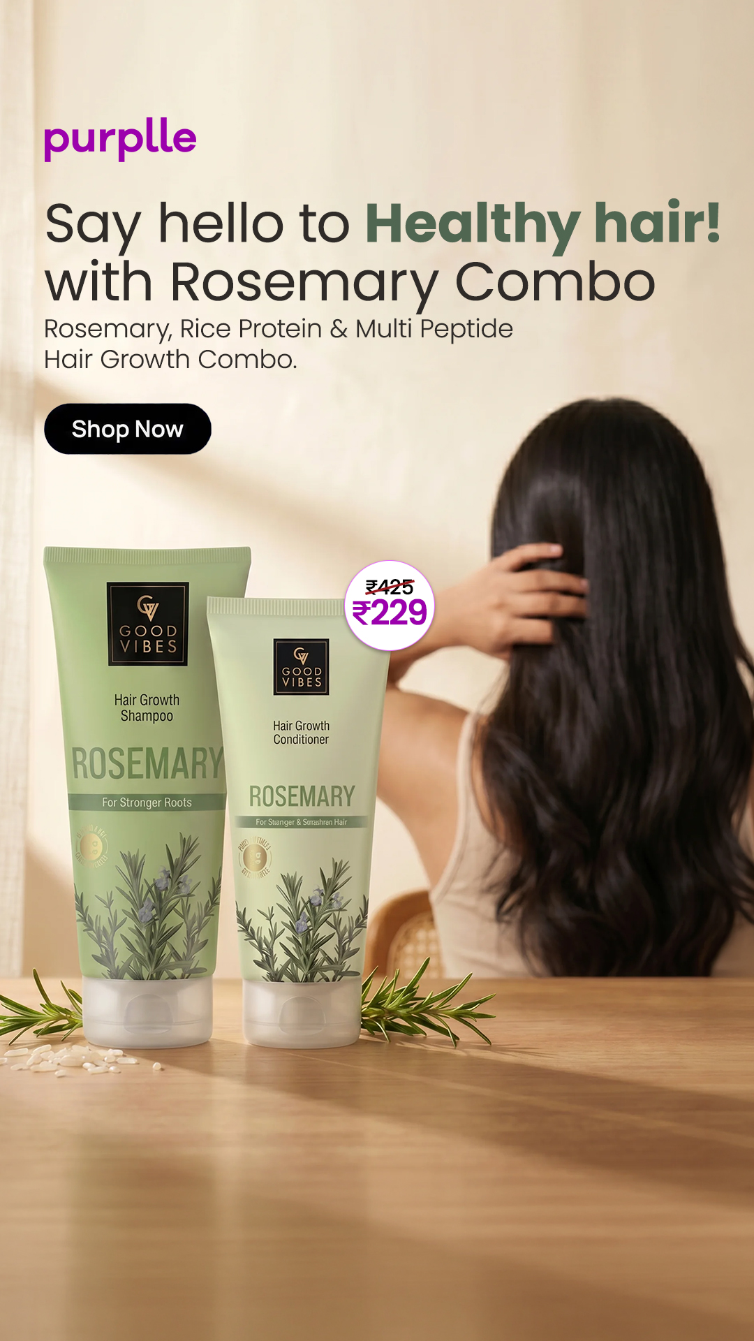Purplle.com Facebook ad