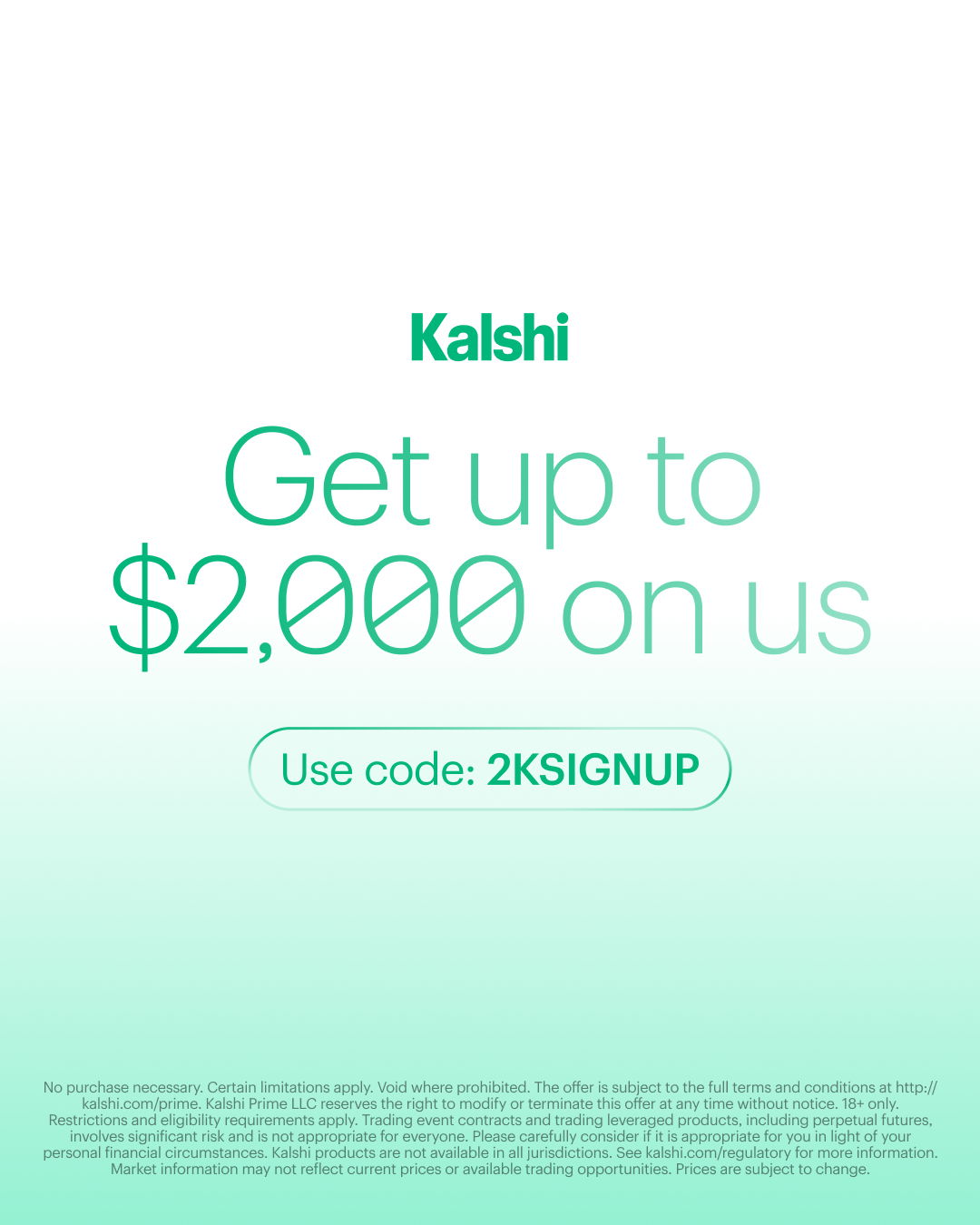 Kalshi - Trade the Headlines Facebook ad: Kalshi: Trade Football & more