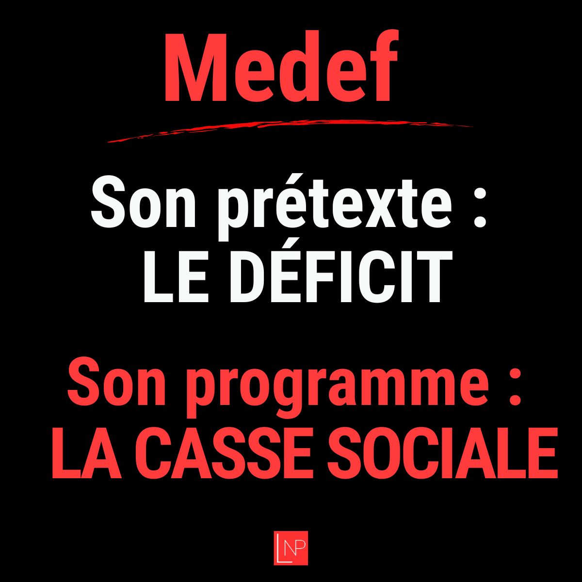 Le Nouveau Paradigme Facebook ad: Recevoir la newsletter LNP