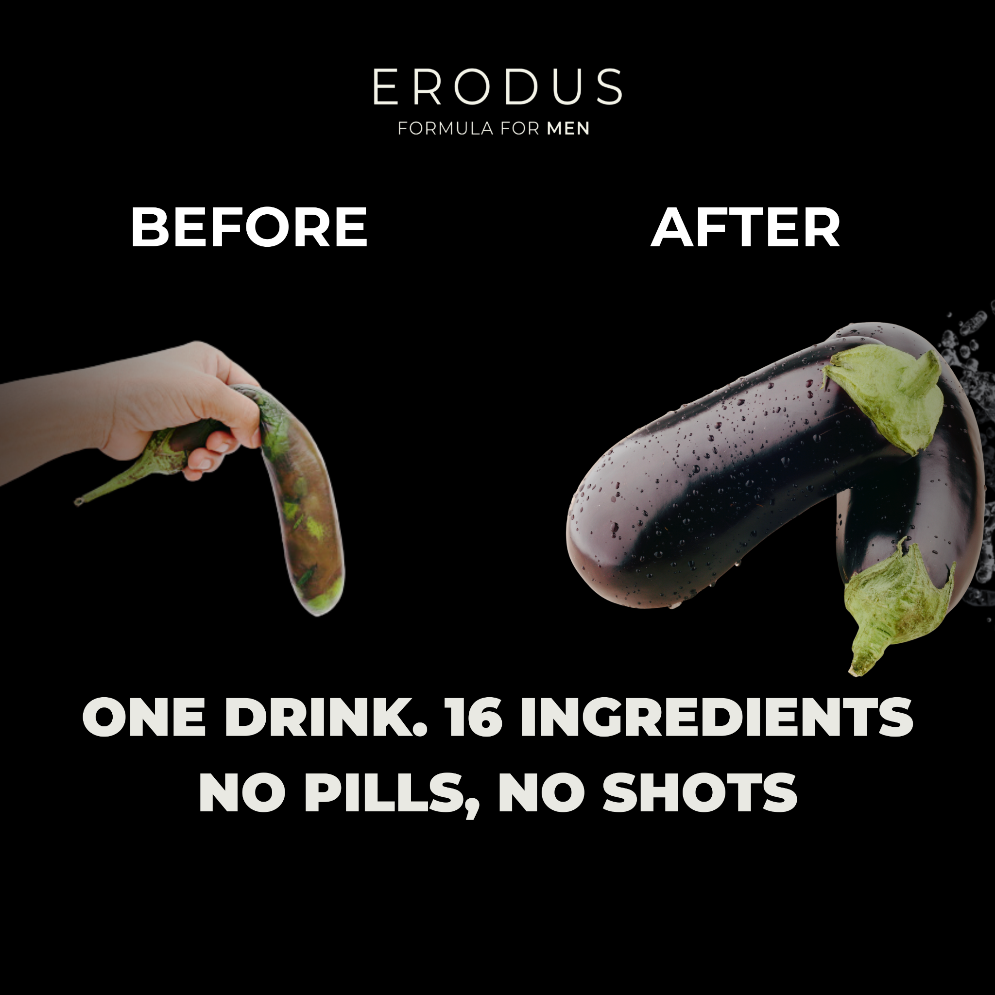 Erodus Formula For Men Facebook ad