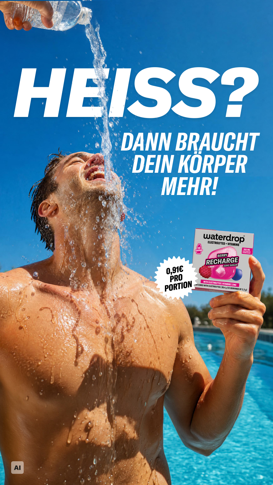 waterdrop Facebook ad