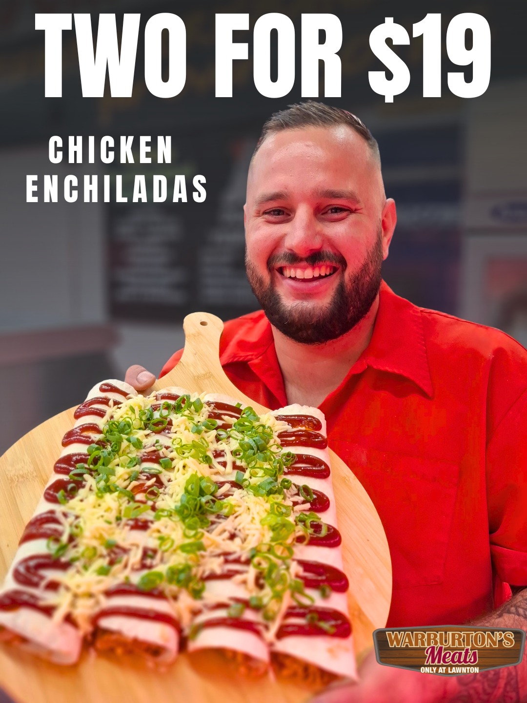 Warburton Butchers Facebook ad