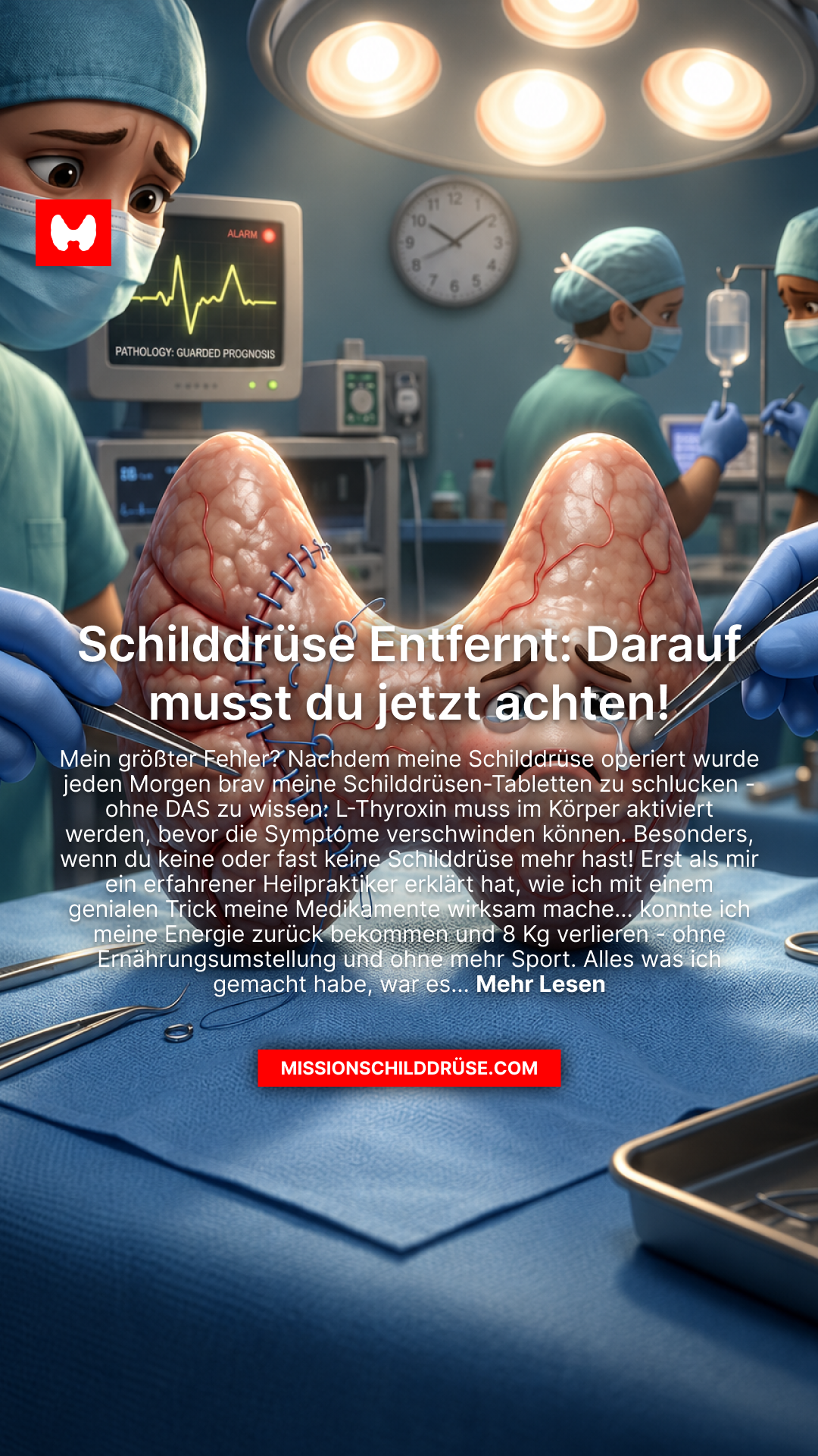 Mission Schilddrüse Facebook ad