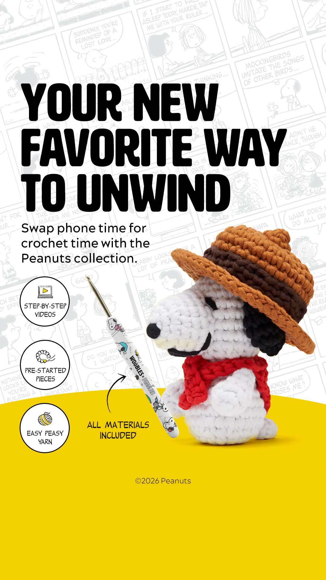 The Woobles Facebook ad from Feb 24, 2026