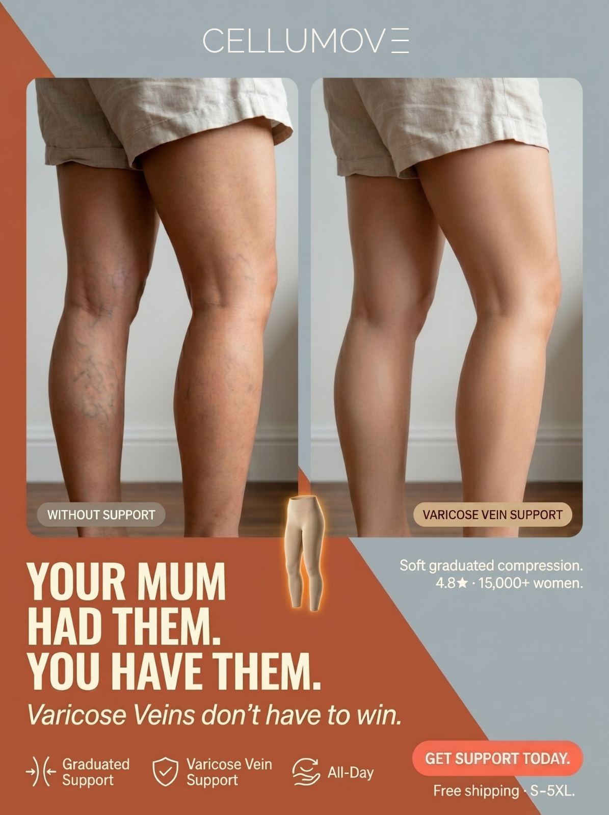 Cellumove Fitwear Facebook ad