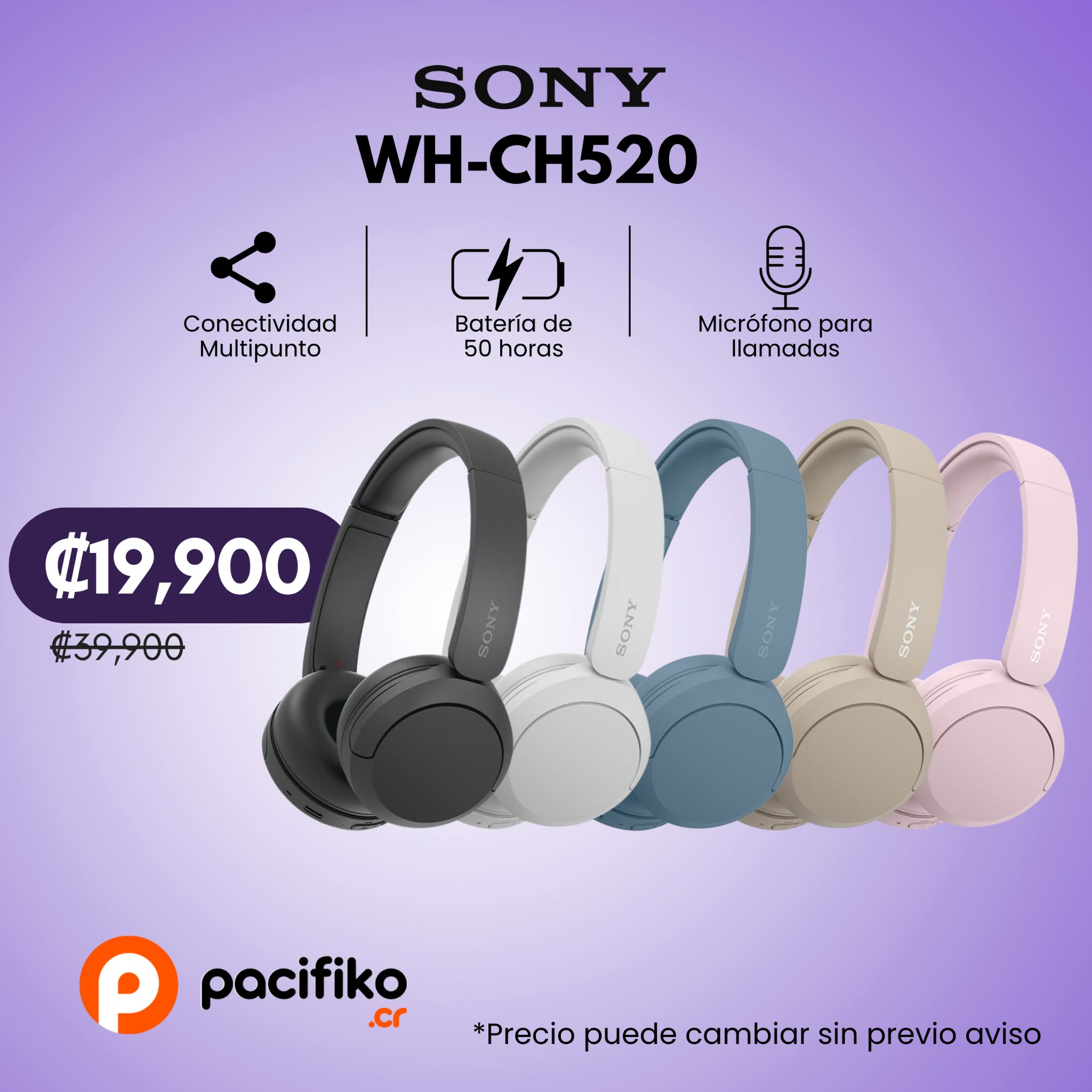 Pacifiko Facebook ad