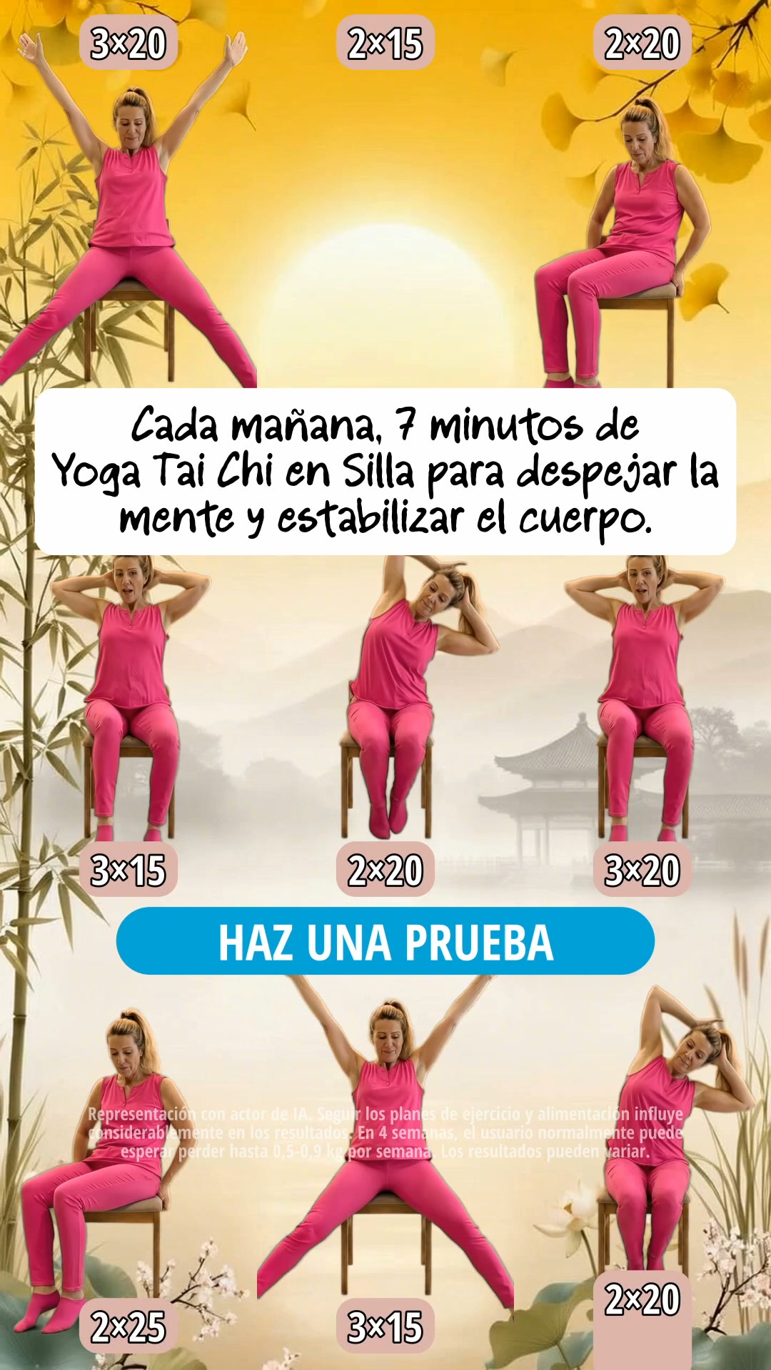 Laura Fitness Facebook ad: Comienza Tu Transformación Hoy!