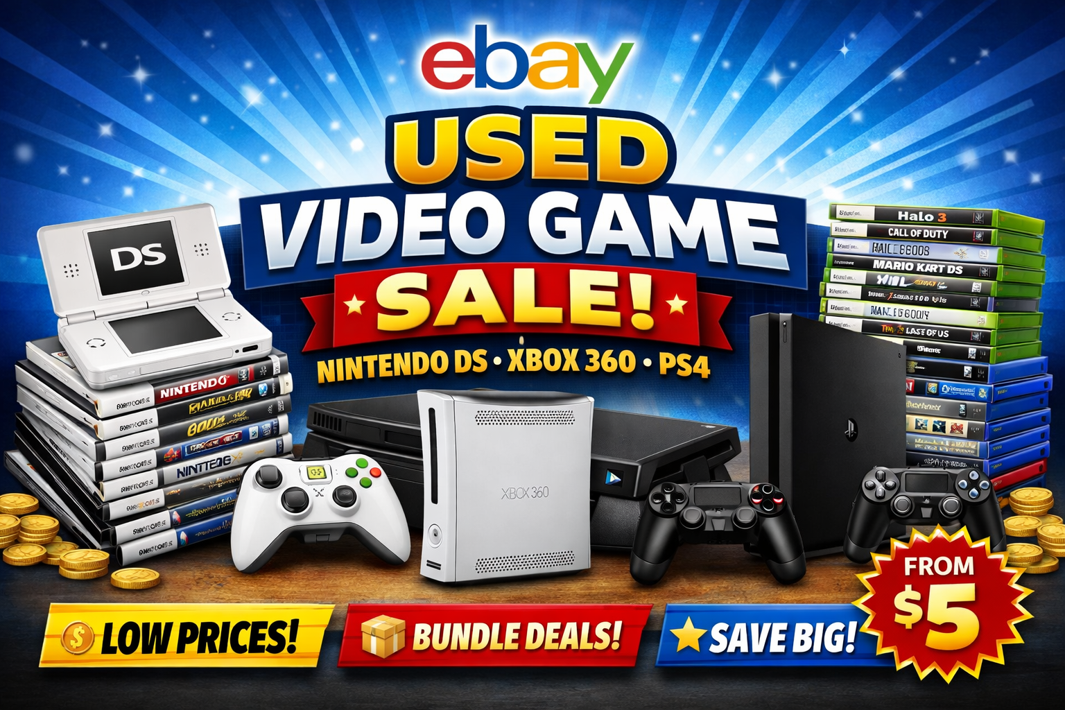 Willemscollectibles - Football and Basketball Cards, Videogames Facebook ad: 1000+ Video Games on Sale