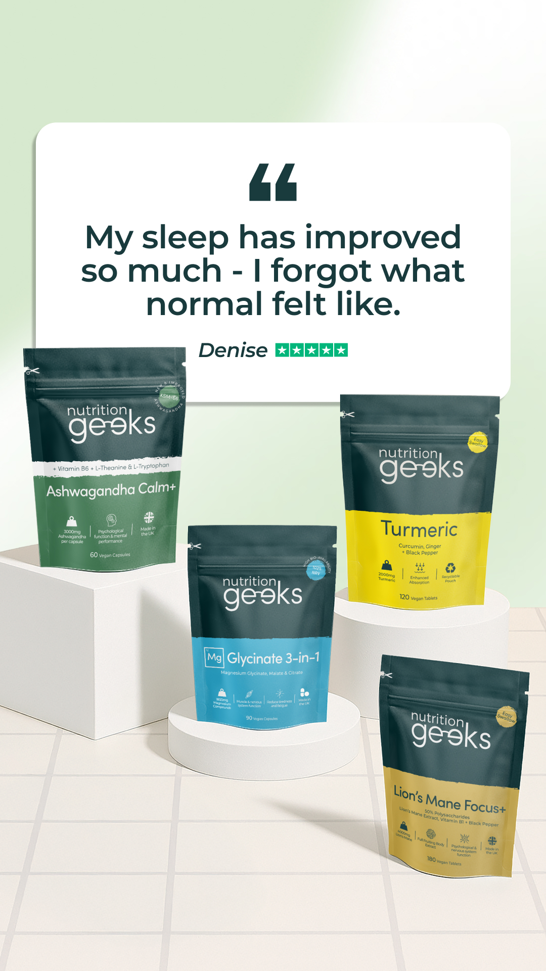 Nutrition Geeks Facebook ad