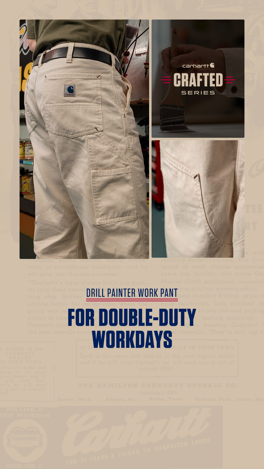 Carhartt Facebook ad