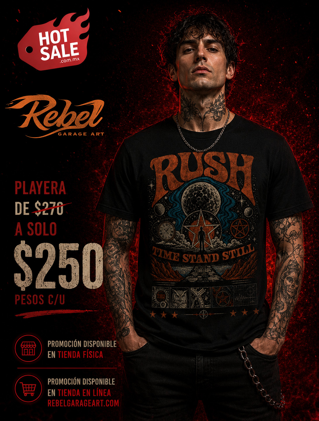 Rebel Facebook ad: HOT SALE