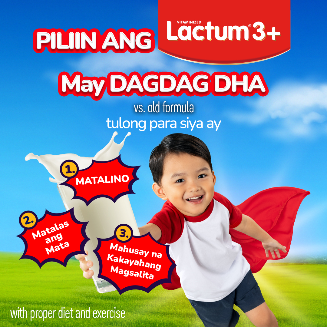 Lactum 3+ & 6+ Facebook ad