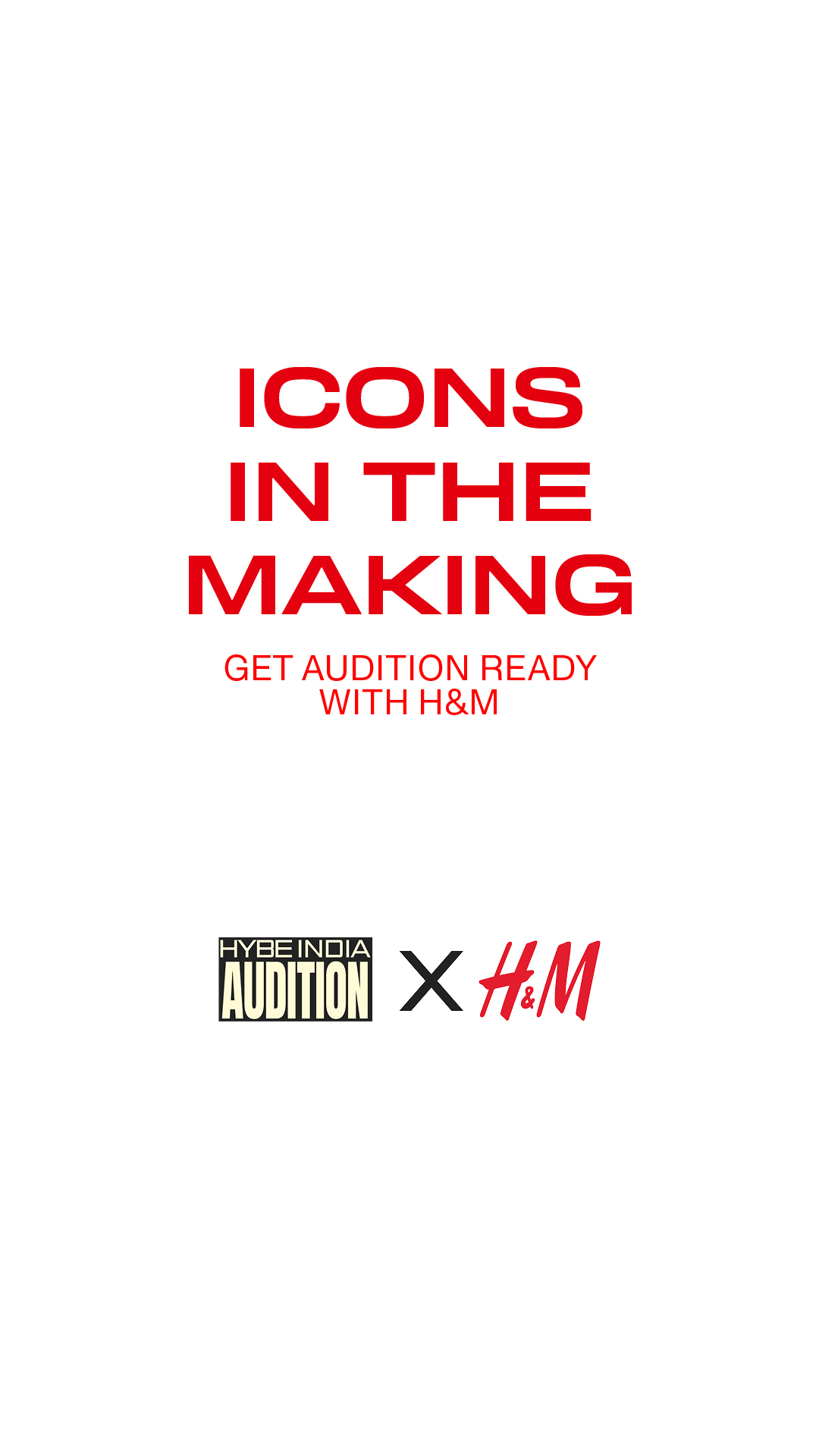 H&M Facebook ad