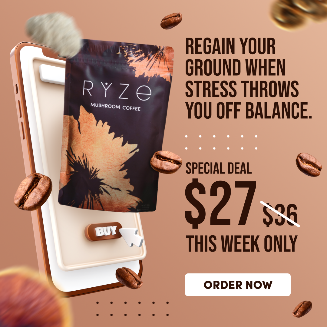 RYZE Superfoods Facebook ad