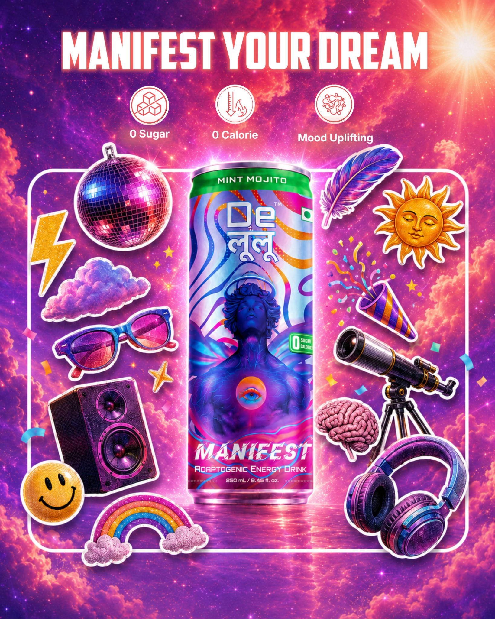 delululand.official Facebook ad: Refreshing Minty Drop