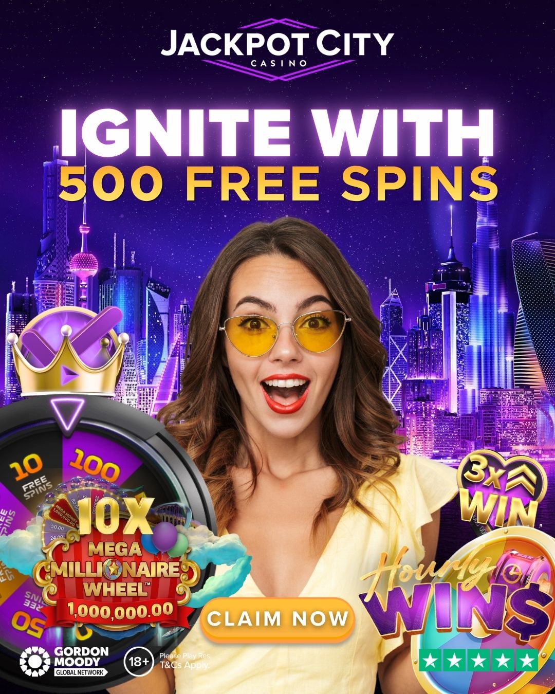Bellerockentertainment.com/ Facebook ad: 1 Hour Free Spins & 100% Match, Unlock Today.