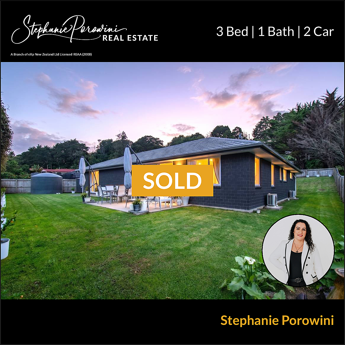 Stephanie Porowini Real Estate Facebook ad