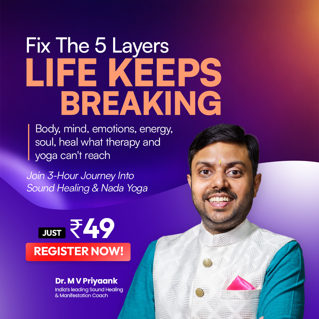 Dr M V Priyaank Facebook ad: Learn The Skill That Heals You And Pays You