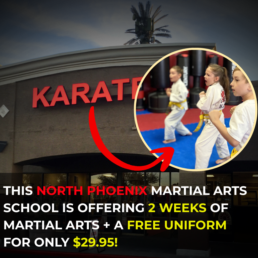 Paradise Valley School of Karate Facebook ad