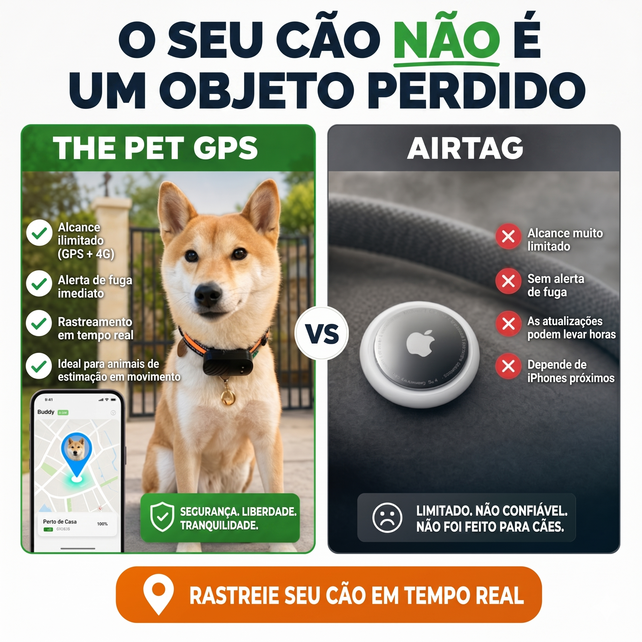 The Pet Gps Facebook ad