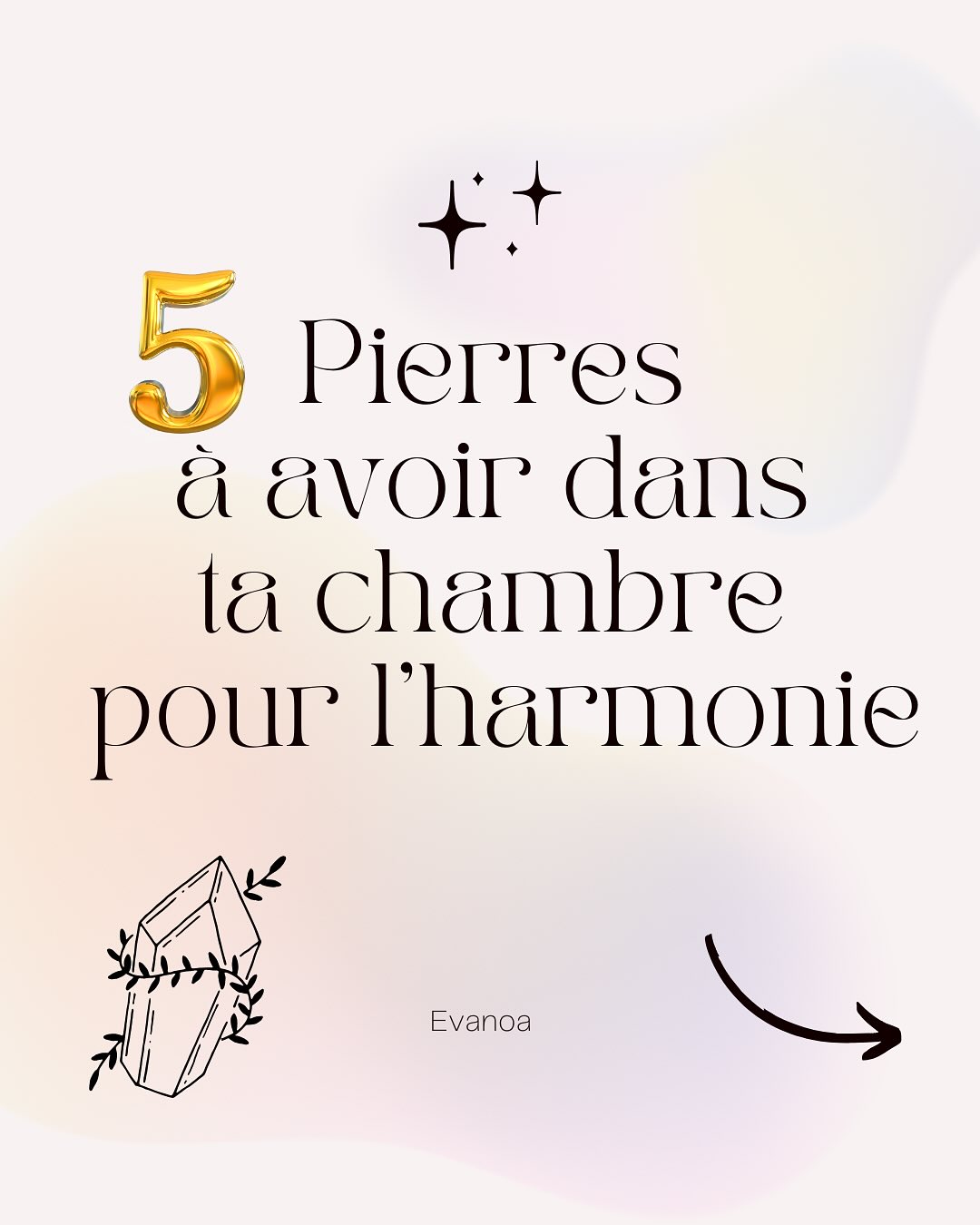Evanoa Facebook ad: Créer une chambre harmonieuse, c’est inviter la paix…