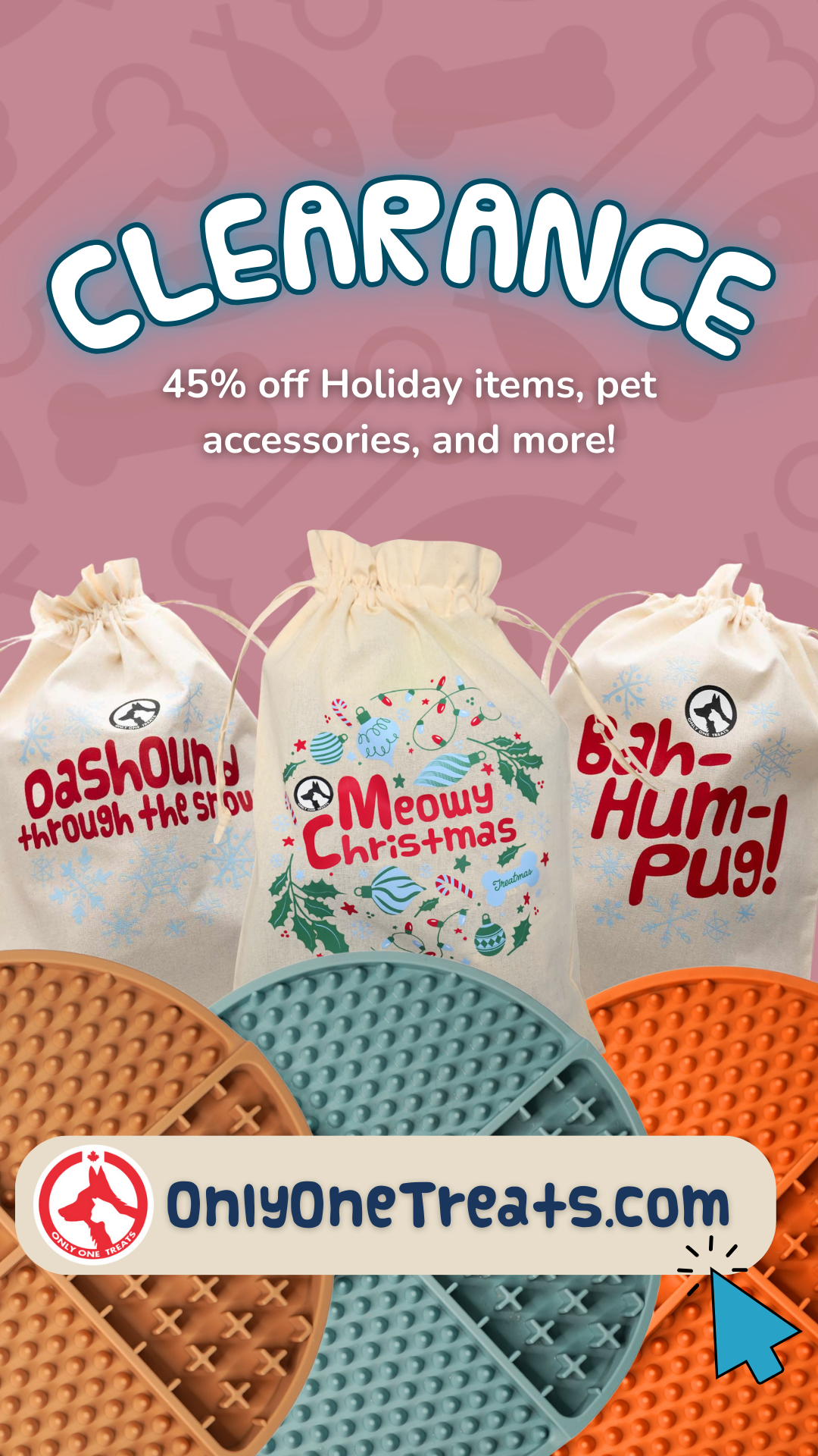 Only One Treats Facebook ad