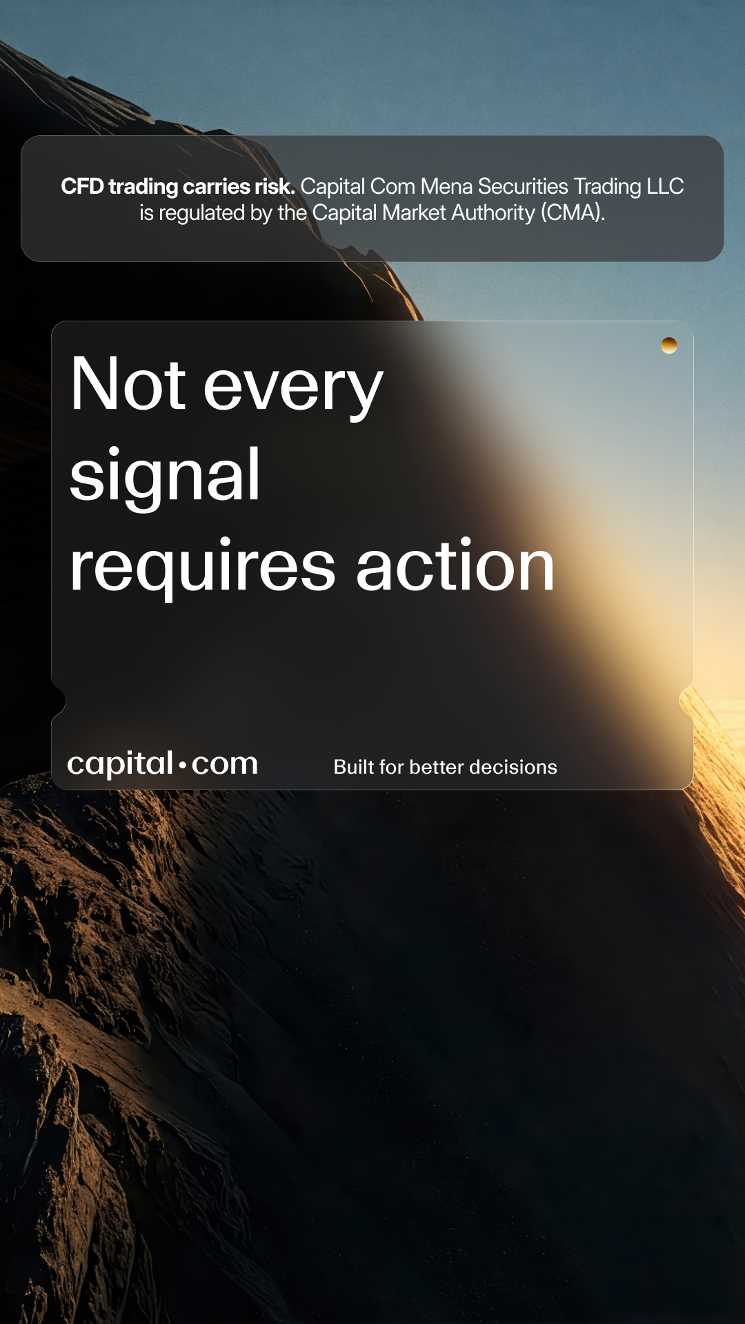 Capital.com International Facebook ad