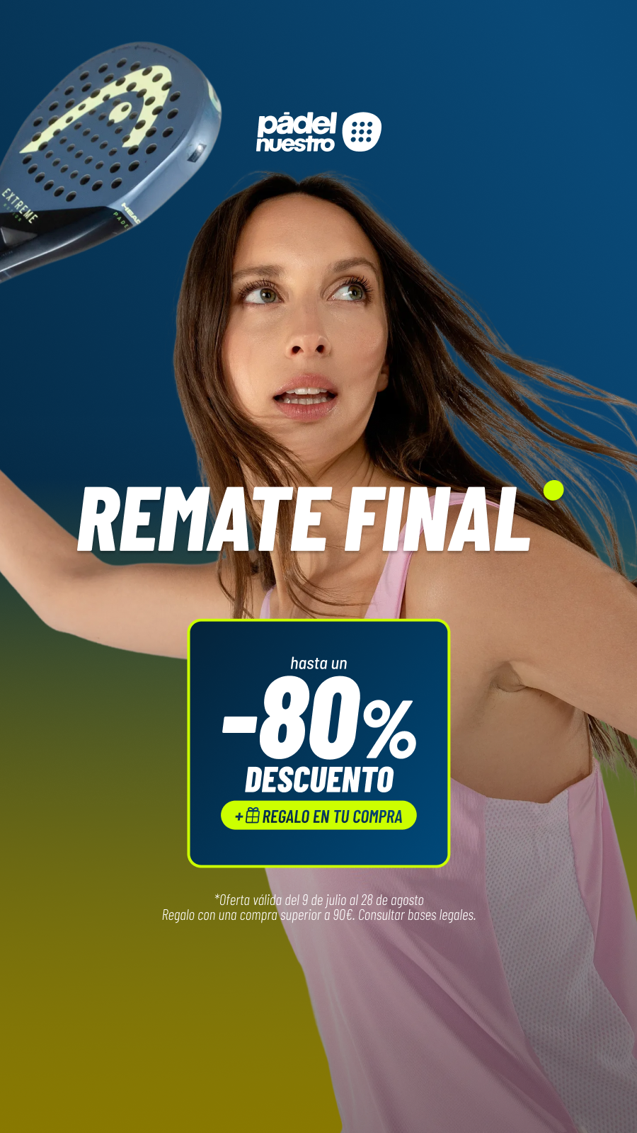 Padel Nuestro España Facebook ad