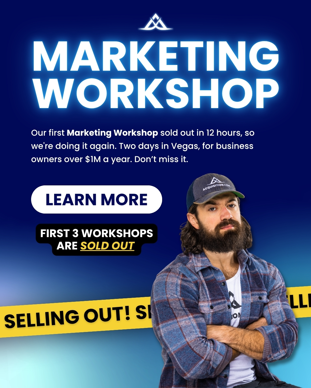 Alex Hormozi Facebook ad